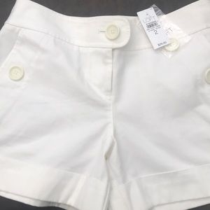 Loft white shorts